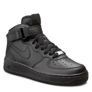 Nike Air Force 1 Mid '07 Black 314195-004 Youth 5.5  US 5.5Y